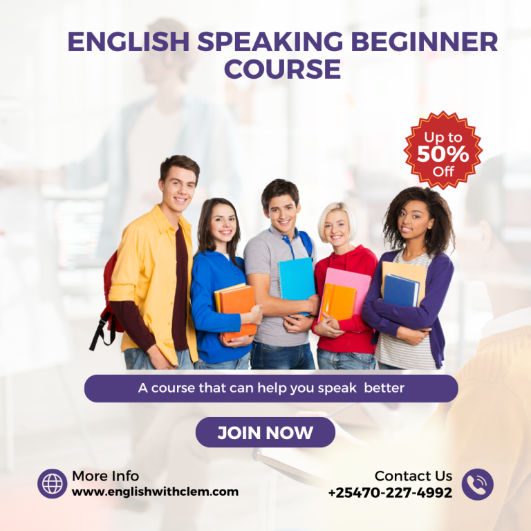 English Speaking Advanced Course